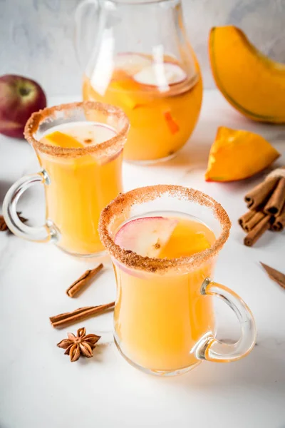 Sangria picante de calabaza caliente — Foto de Stock