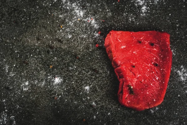 Ham taze sığır eti biftek