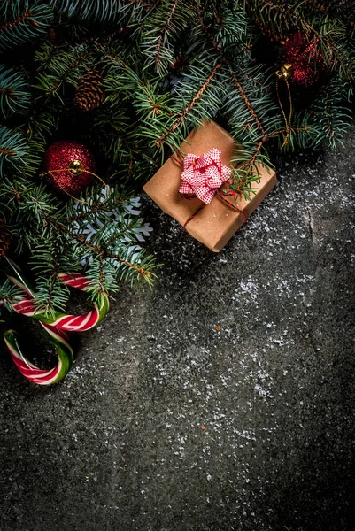Navidad fondo oscuro — Foto de Stock