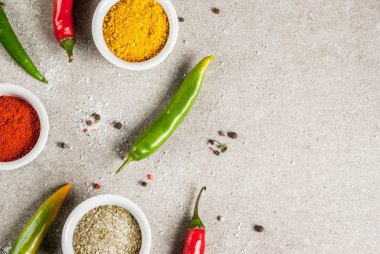 Çeşitli baharat ve baharat