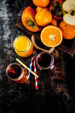 Taze meyve ve meyve suları çeşitli