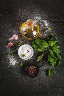 Akşam yemeği yemek için baharat