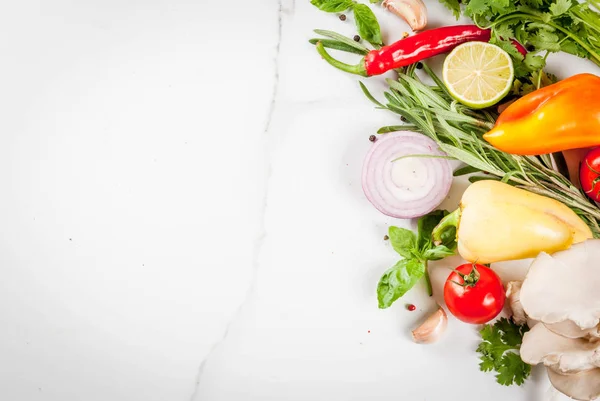 Fondo de cocina alimentaria —  Fotos de Stock