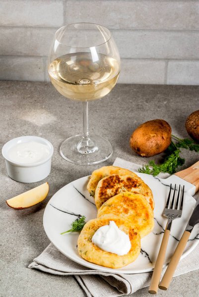 Mashed potato pancakes