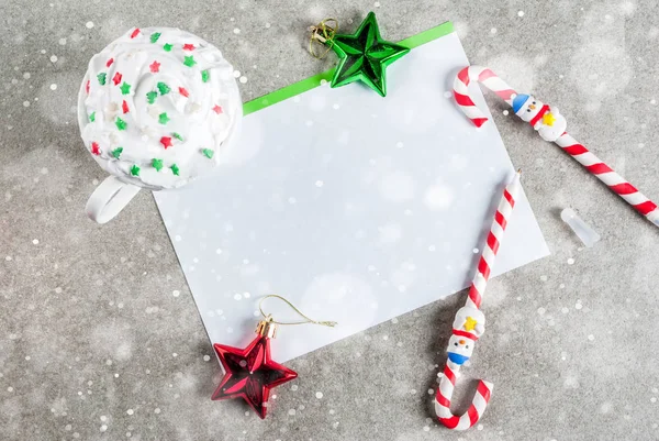 Lettera di Natale concetto — Foto Stock