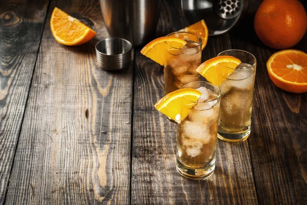 Vodka alcoólica Cocktail laranja — Fotografia de Stock
