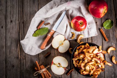 Ev yapımı çıtır elma cips