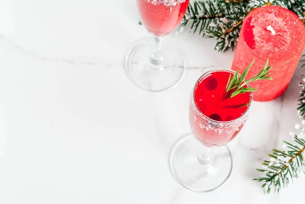 Christmas tranbär mimosa — Stockfoto