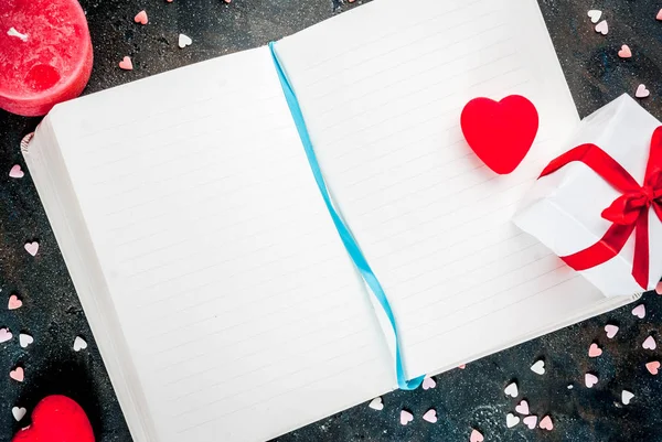 Concepto de tarjeta de felicitación de San Valentín —  Fotos de Stock