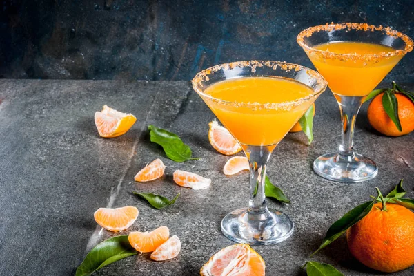 Tangerine martini margarita — Stockfoto