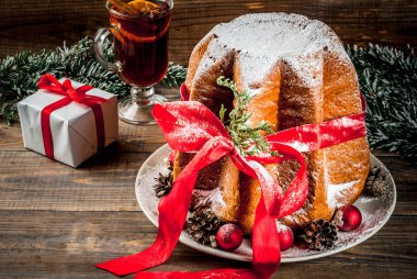 Geleneksel Noel kek Panettone