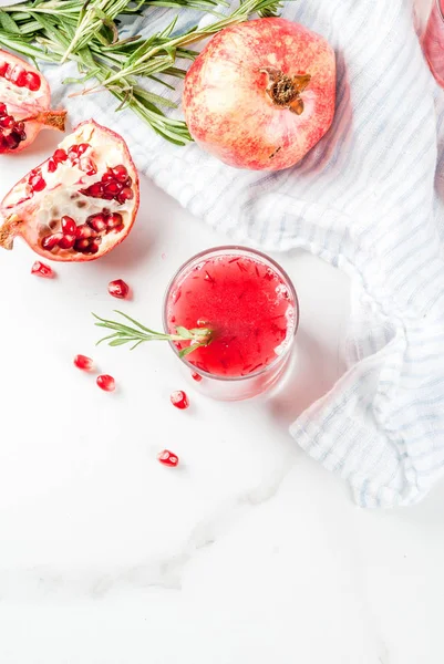 Alkoholischer Granatapfelcocktail — Stockfoto