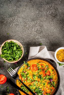 Hint Masala yumurtalı omlet