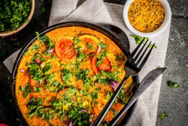 Hint Masala yumurtalı omlet