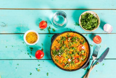 Hint Masala yumurtalı omlet