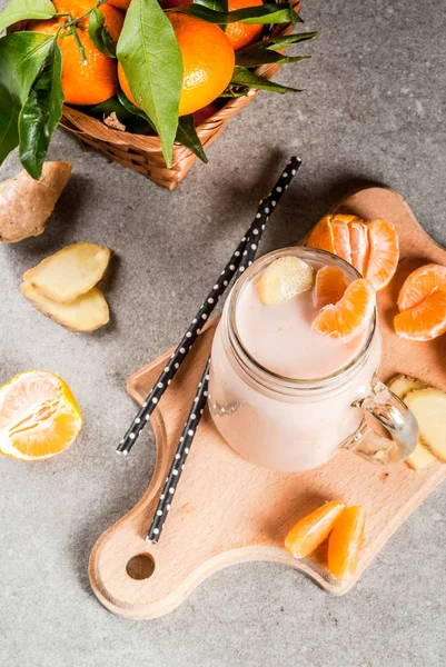 Zencefil ile mandalina güler yüzlü