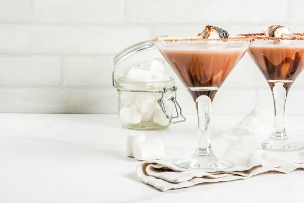 Torrado smores martini — Fotografia de Stock