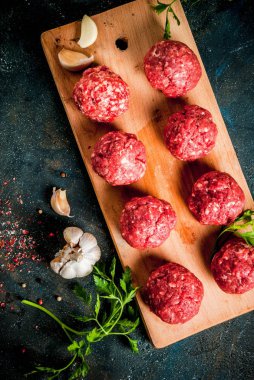 Ham sığır eti köfte