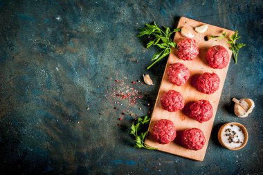 Ham sığır eti köfte