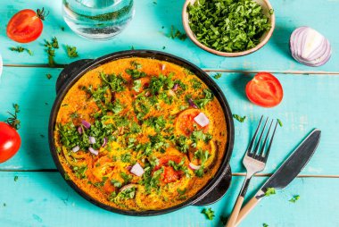 Hint Masala yumurtalı omlet