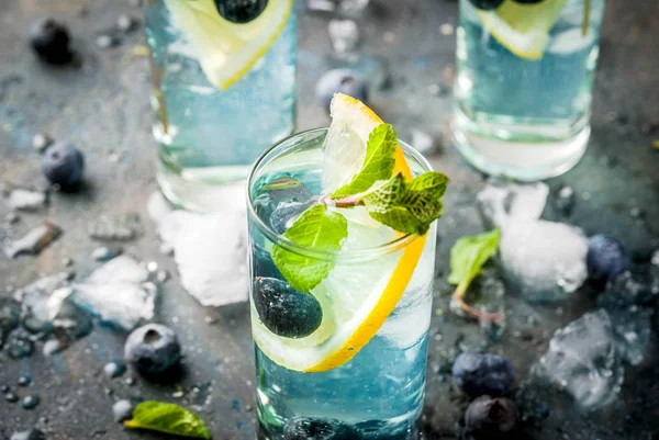 Blueberry limonade of mojito — Stockfoto