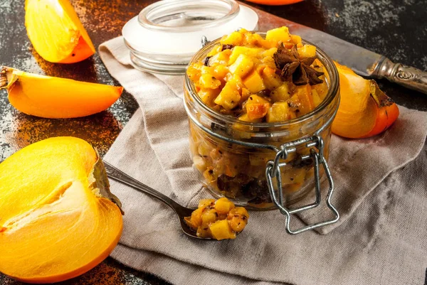 Caqui fruta Chutney — Foto de Stock