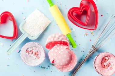 Sevgililer günü için tatlı fırın kavramı