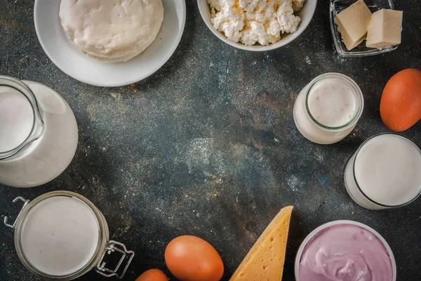 Set of dairy products — Stock Photo, Image