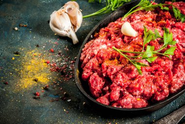 Çiğ kıyma.