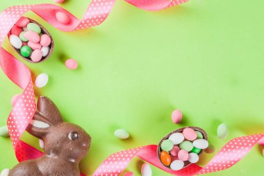 Paskalya kartpostal arka plan