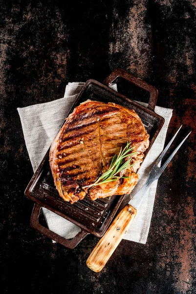 Bife grelhado — Fotografia de Stock