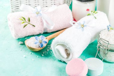Spa gevşemek ve konsept banyo