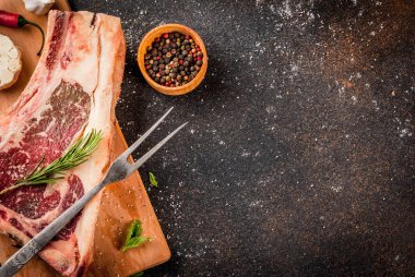 Ham sığır eti striplon biftek