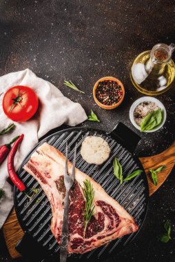 Ham sığır eti striplon biftek