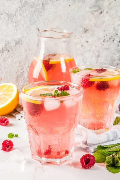 Mojito framboise ou limonade — Photo