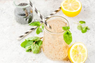 Chia fresca veya limonata