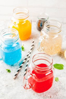 Farklı chia tohum içki kümesi