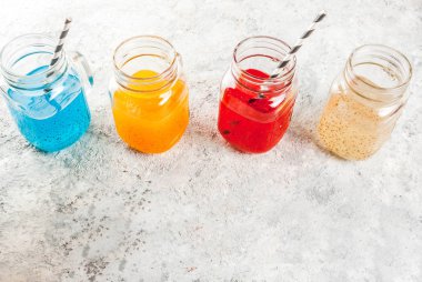 Farklı chia tohum içki kümesi