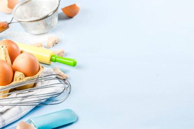 Pişirme için gerekli malzeme ve gereçler