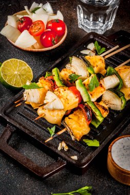 Izgara Paneer Tikka peynir kebap