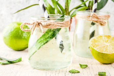 Aloe vera veya kaktüs suyu