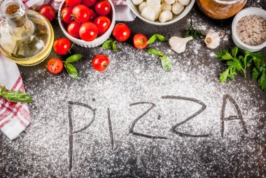 Makarna pizza İtalyan gıda malzemeleri