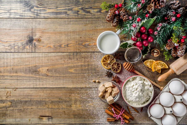 Fondo para hornear Navidad — Foto de Stock