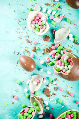 Paskalya tatlılar arka plan