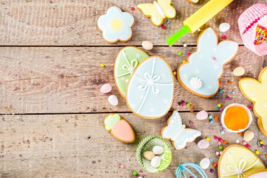 Mutlu Paskalya pişirme arka plan 