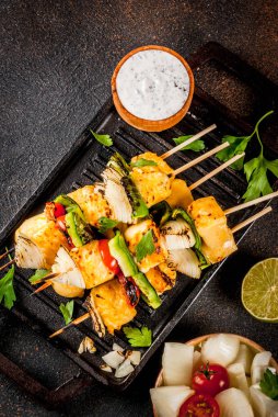 Izgara Paneer Tikka peynir kebap