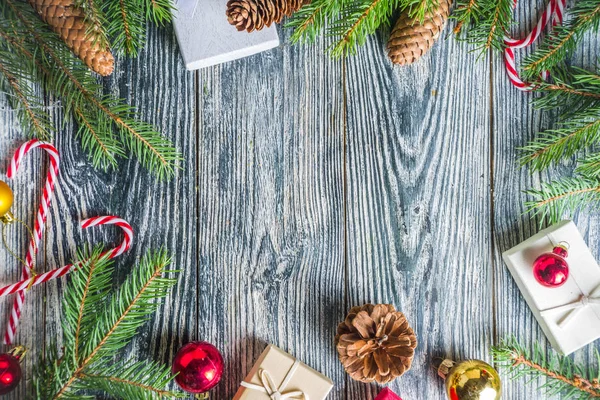 Kerstmis begroeting achtergrond — Stockfoto
