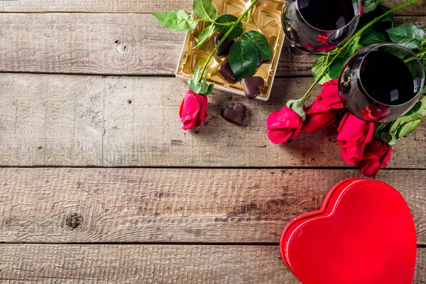 De dag van Valentijnskaarten wenskaart achtergrond — Stockfoto