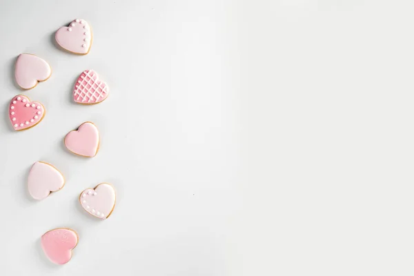 Valentine dag cookies — Stockfoto