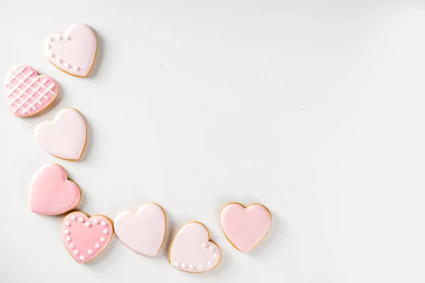 Valentine dag cookies — Stockfoto